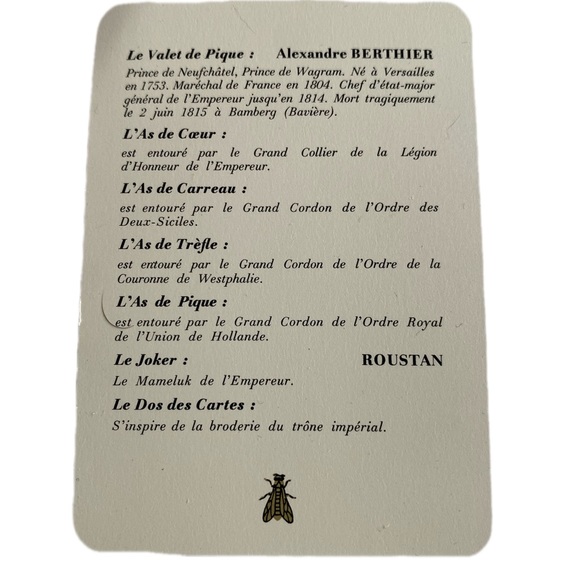 DUAL DECK GRIMAUD NAPOLÉON CARDS - Picture 6 of 6